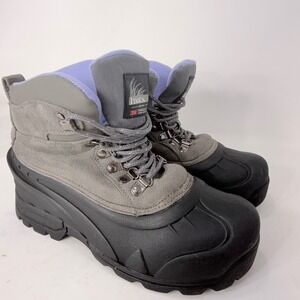 Itasca Womens Grey 3M Thinsulate Insulated Snow Boots 6435978 Size 8